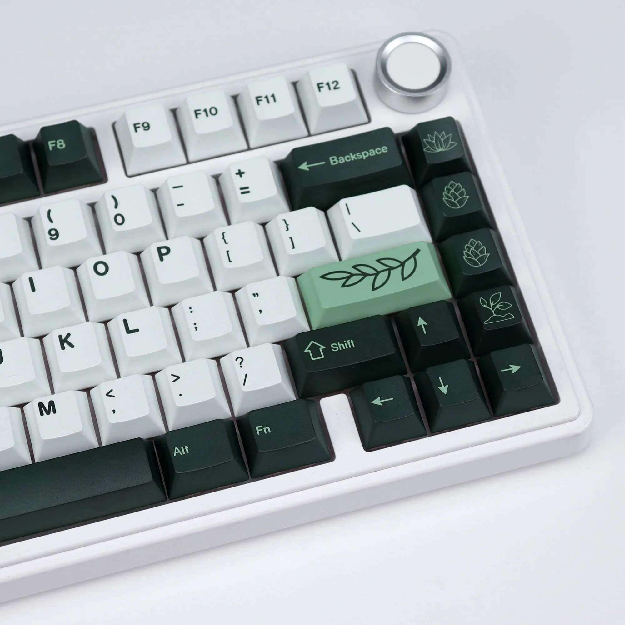 KBDiy GMK Botanico Copritasti Retro PBT Cherry Profilo Alice ISO Keycap Per aula F87 Pro Tastiera Meccanica Gaming Split Space 7U