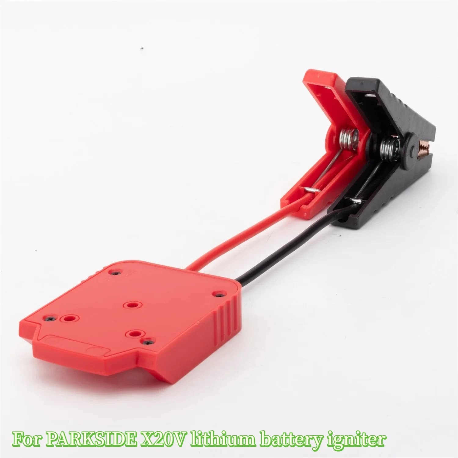 Avviatore d'emergenza portatile per auto e casa con batteria agli ioni di litio Lidl Parkside X20V / Cavo booster batteria (senza batteria)