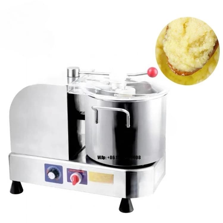Industrial Cooking Robot Frullatore for chili sauce with 6 liters vegetable cutter 9 liters