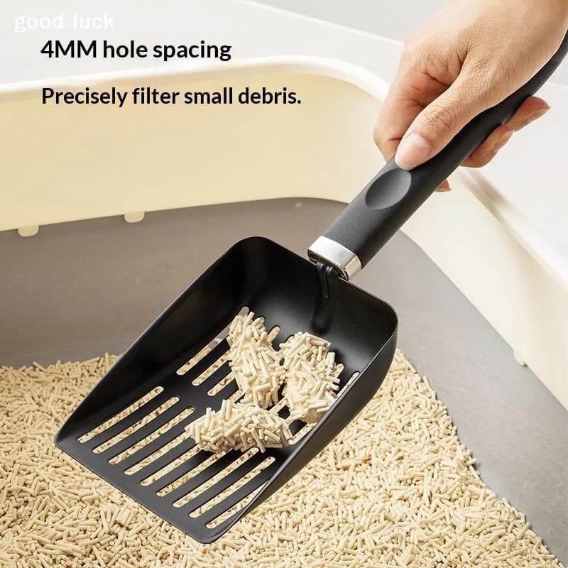 Cat Sand Cleaning For Dog Cat Clean Feces Supplies Cat Litter Shovel Pet Cleaning Tool Pet Products Metal Long Handle Scoop
