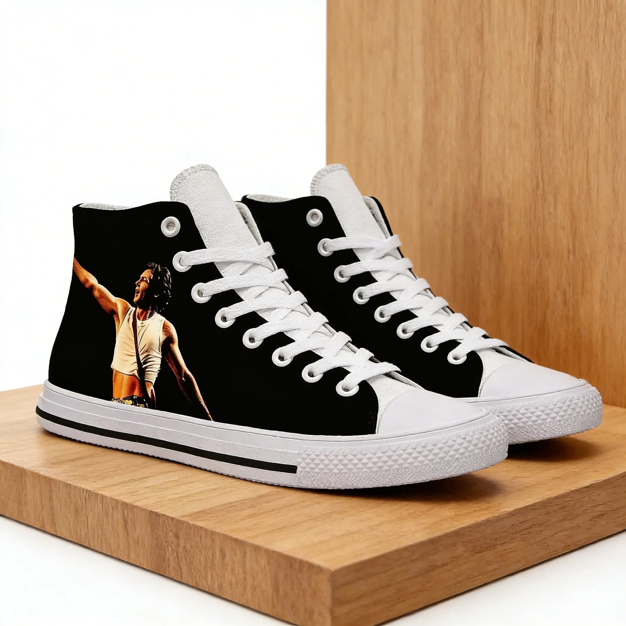 Sneakers alte Rick Springfield: scarpe casual alla moda e traspiranti per uomo e donna