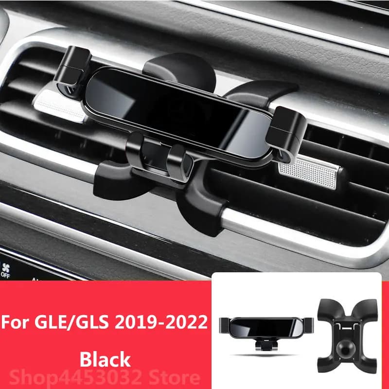 Supporto per cellulare per auto per Mercedes Benz GLE W167 W166 GLS X167 X166 2022 supporti staffa supporto GPS accessori girevoli