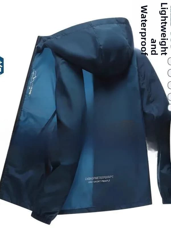 Giacca Estiva da Uomo in Seta Ghiaccio Leggera e Traspirante, Protezione Solare, per Pesca e Tempo Libero, in Poliestere Confortevole