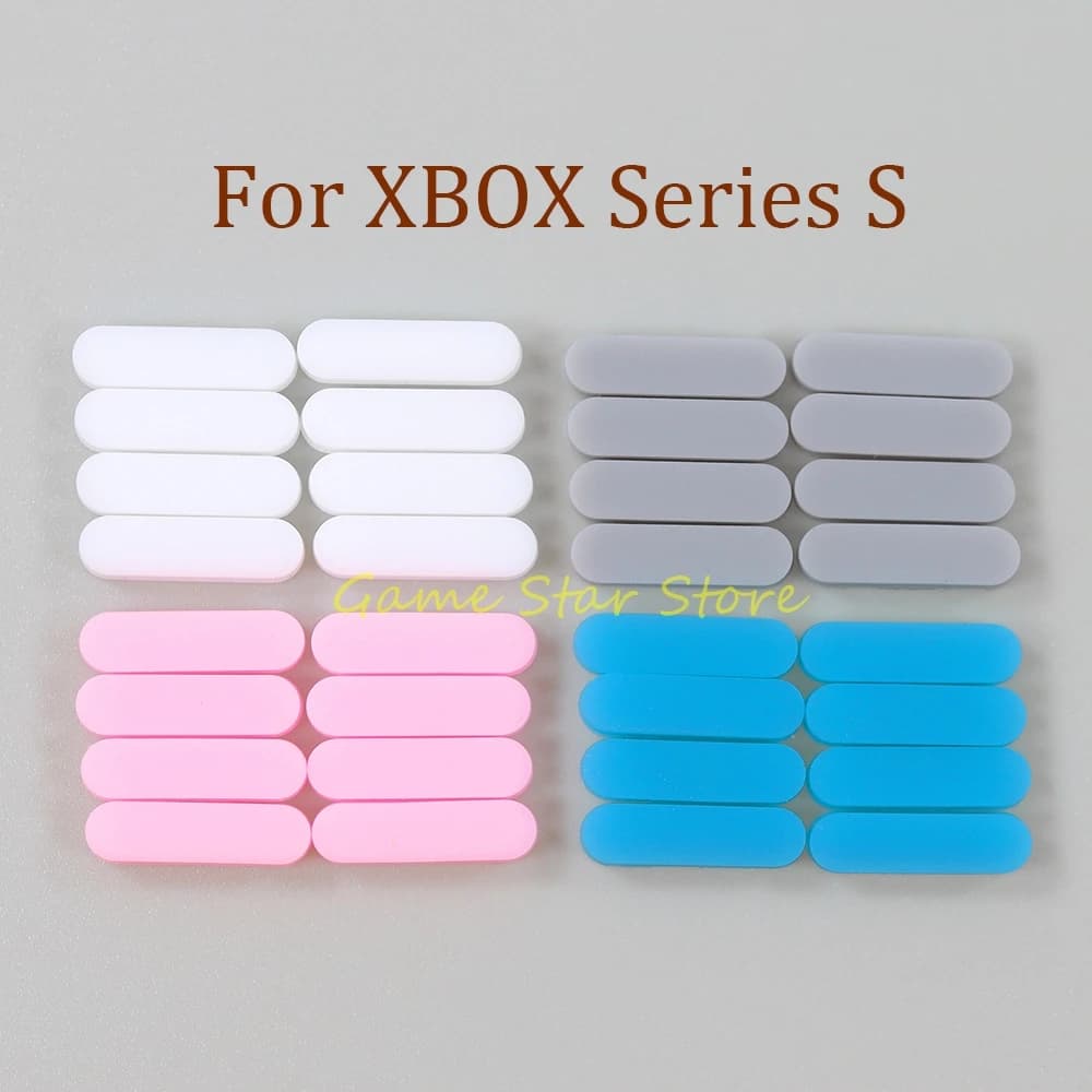1 set piedini in gomma tappetino copri piedi antiurto per accessori di ricambio XBOX serie S