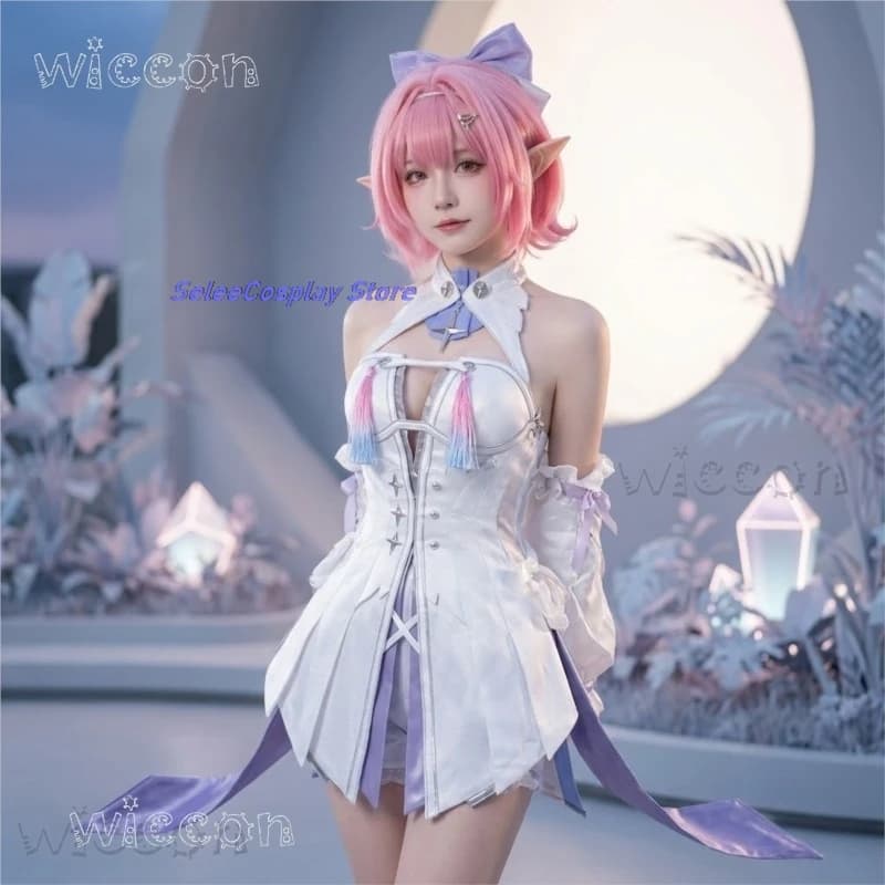 Halloween Cosplays Zenless Zone Zero Remielle Dan Full Set – Lolita Evening Dress, Comic Con Halloween Carnival