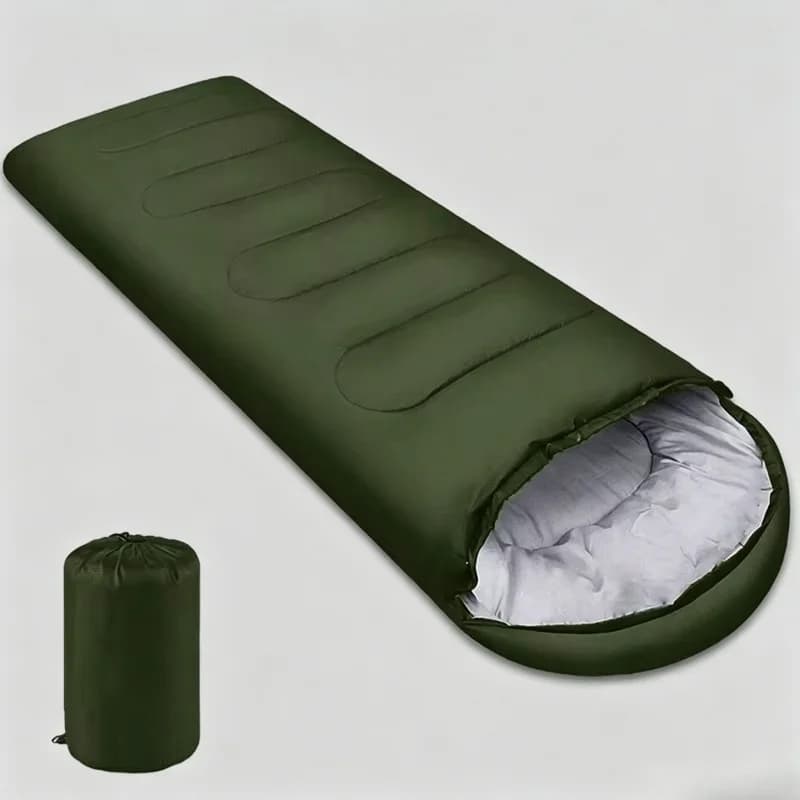 Warm 4 Season Ultralight Waterproof Envelope Sleeping Bag Portable Backpacking Bag for Camping Travel Hiking