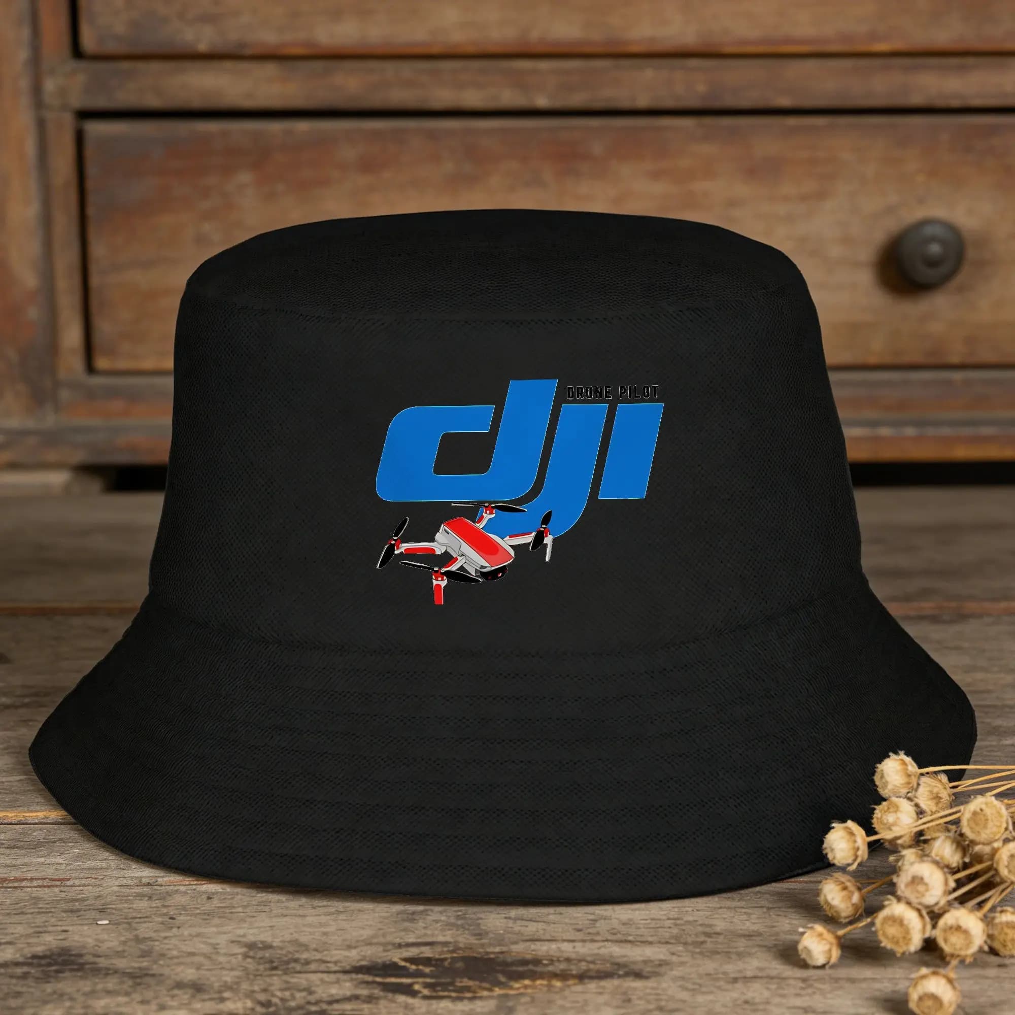 Cappello da pescatore D-djis per uomo e donna, cappelli divertenti per le vacanze, morbidi e pieghevoli, cappelli da sole personalizzati Hawaii