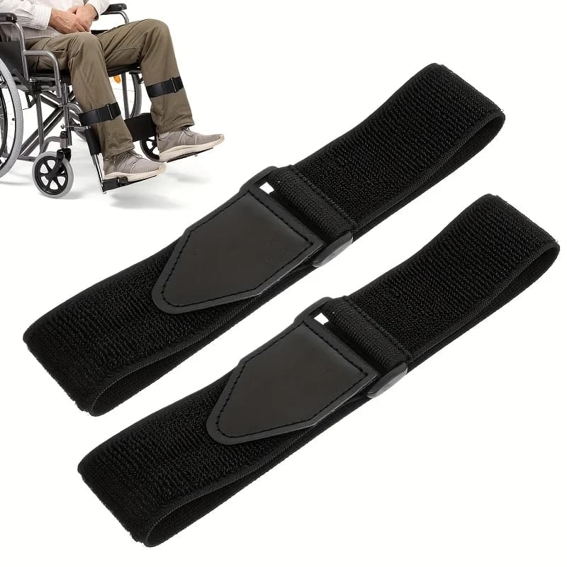 2 Pieces Elastic Nylon Strap Adjustable Anti-slip with Hook Buckle, Anti-winding Corda for Camping and Yoga Mat