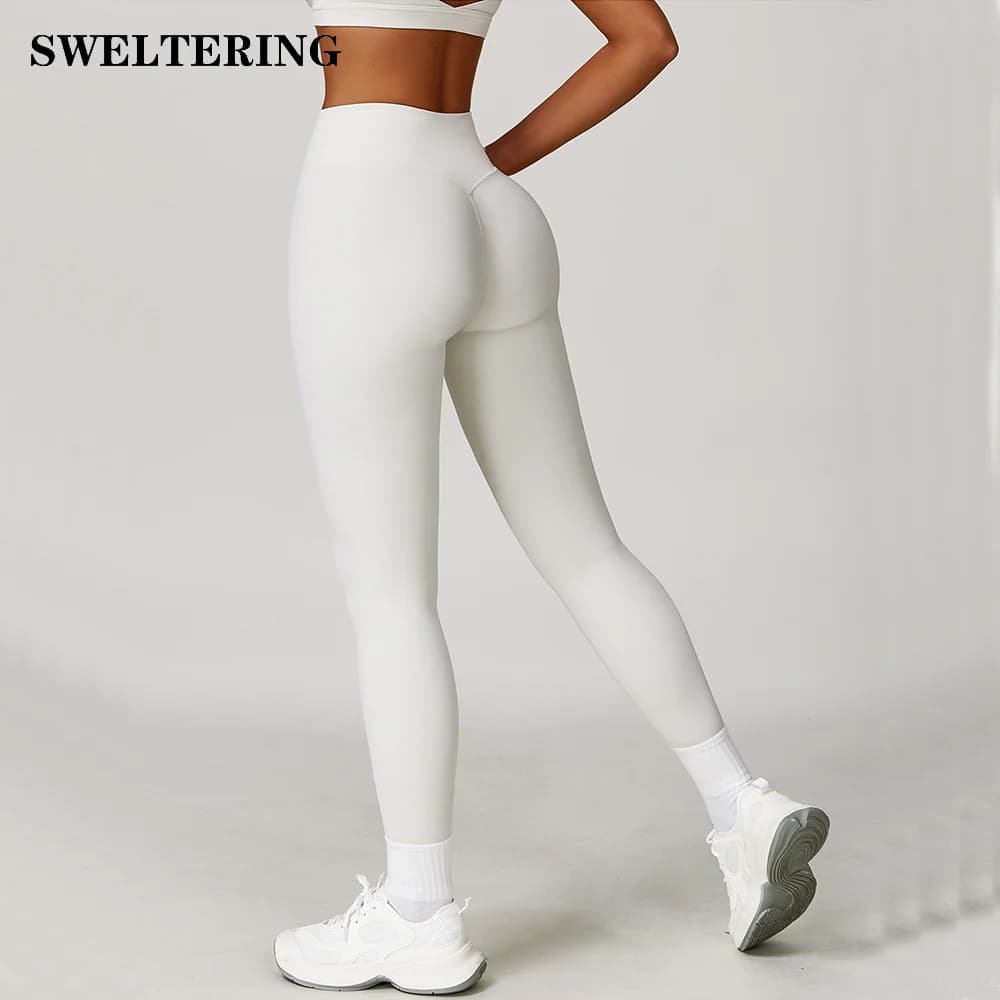 Leggings Yoga a Vita Alta da Donna, Push-Up, Sportivi, per Fitness e Corsa, con Effetto Sollevamento Fianchi, Altamente Elastici per Palestra e Allenamento