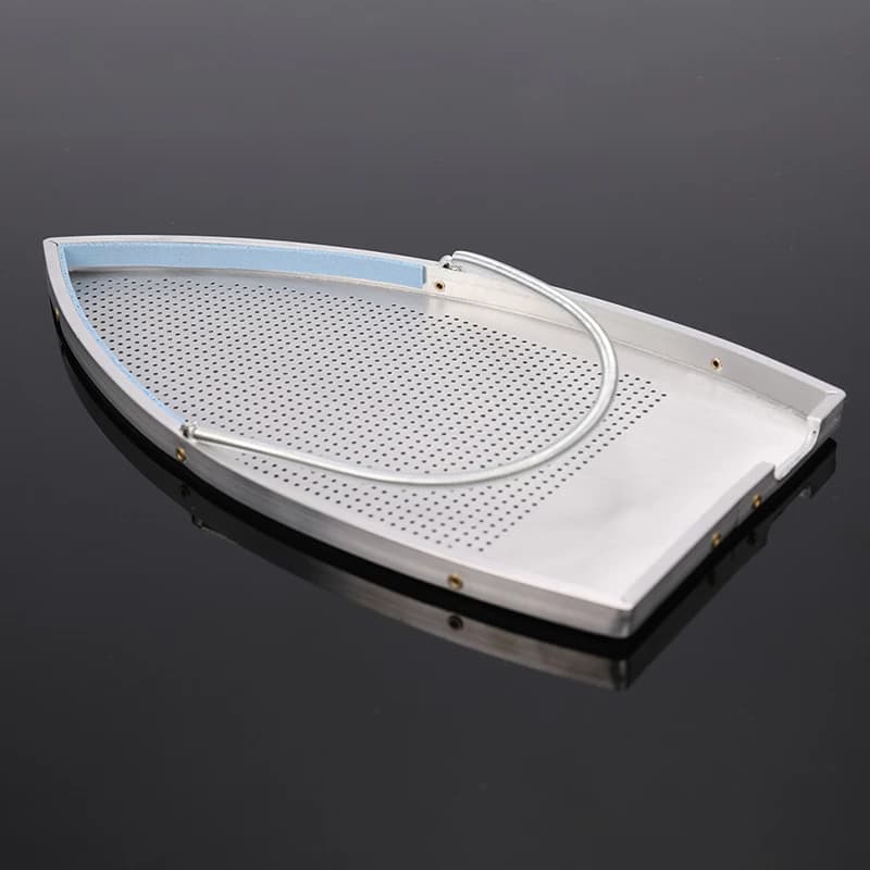 1 pz portatile universale tavoli da stiro copriscarpe in ferro durevole PTFE resistenza al calore protezione in tessuto piastra in ferro accessori