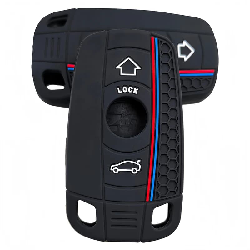 Nuovo stile Custodia per chiave remota per auto in silicone per BMW X1 X5 X6 Z4 E90 E60 E70 E87 3 5 6 Serie M3 M5