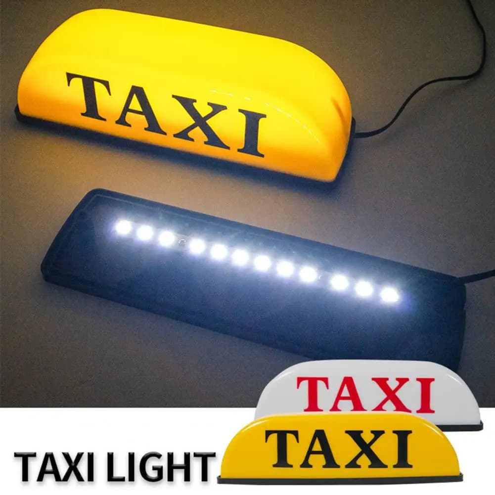 Roof light for taxi 12V DC Waterproof Roof Top Signal Magnetic Meter Cabin Lamps No Drilling Light Roof Light for Cabin