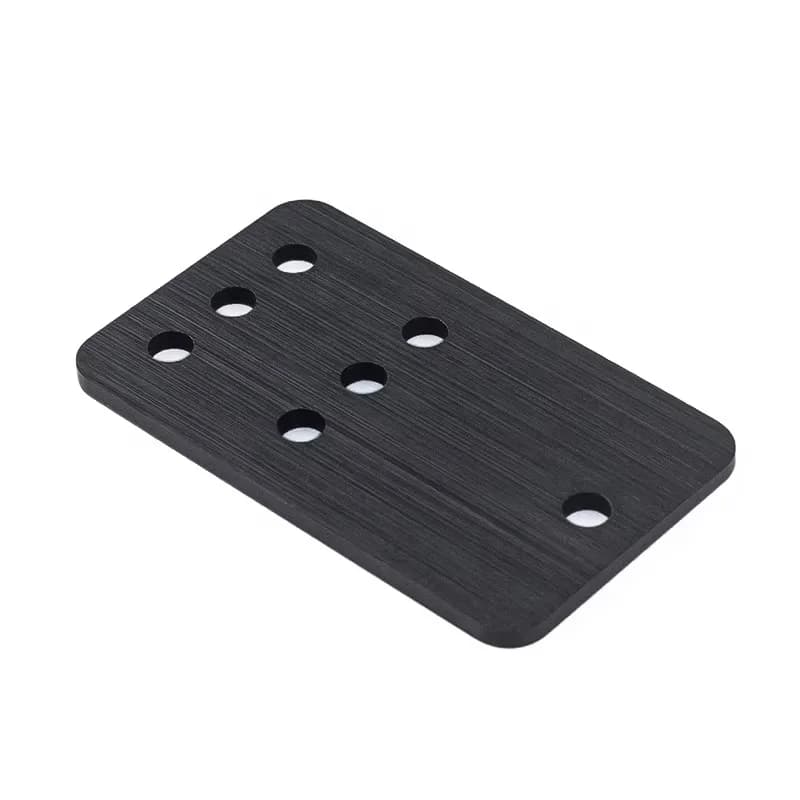 BulkMan3D High Quantity Wholesale Aluminum Idler Pulley Plate Mounting Plate Pulley Idler Board for CNC Machine 3D Printer Parts