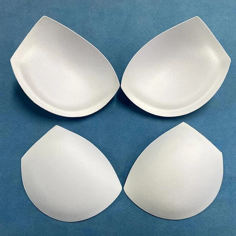 5 paia 13mm Push Up Reggiseno Pad Inserti Spugna Reggiseno Pad Yoga Costume da bagno Reggiseno Cucire Sollevamento del seno Biancheria intima Coppe fai da te Accessorio