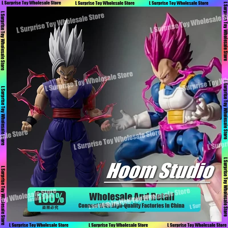Hoom Dragon Ball Super Saiyan Son Goku Vegeta Power Surge Lightning Accessori per effetti speciali Anime Action Figure Giocattoli Regali