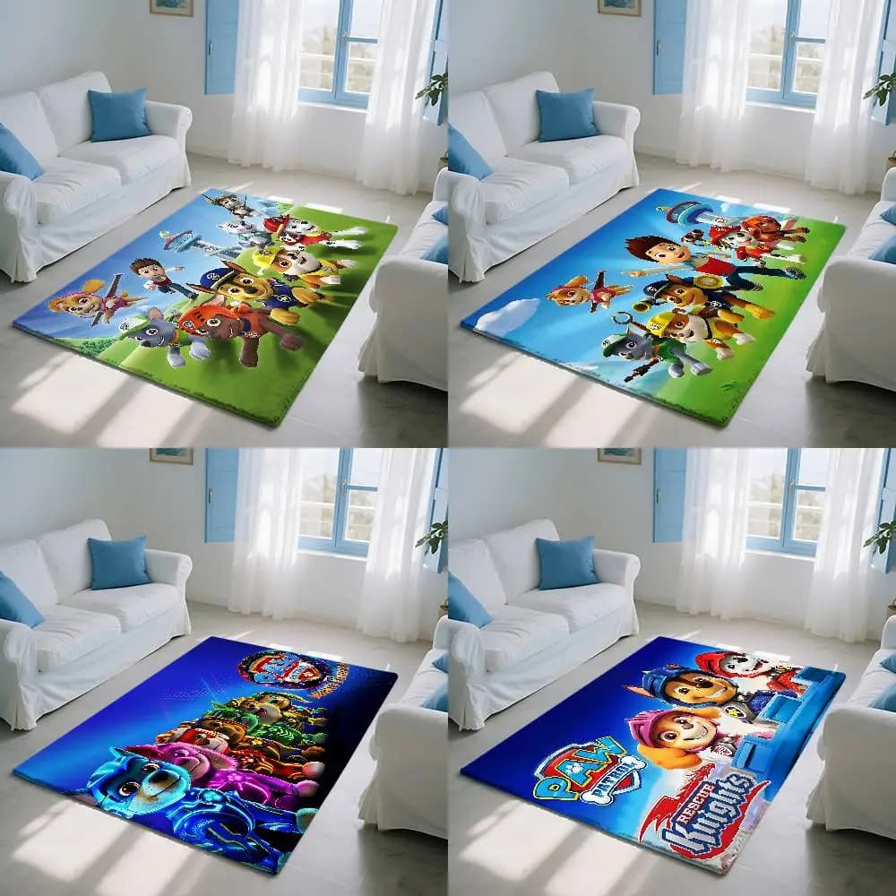 Tappetini Anime-P-Patrulha-P-Pata-O F-Filmes per la decorazione del soggiorno, area lounge, tappetino antiscivolo, zerbino d'ingresso