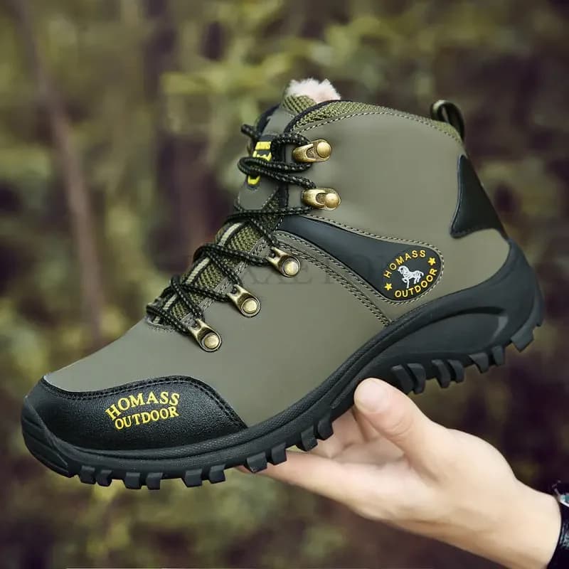 Scarpe da trekking impermeabili da uomo Stivali militari da combattimento tattici traspiranti Nuove scarpe da ginnastica da trekking antiscivolo per arrampicata all'aperto per uomo