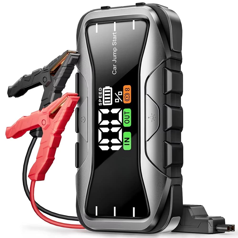 10 PD65W Avviatore portatile per auto con ricarica bidirezionale 12V 6000A Booster