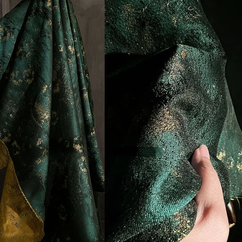 Tessuto Jacquard Double face Gradient Chinoiserie abbigliamento Designer panno all'ingrosso abbigliamento fai da te cucito materiale in puro poliestere