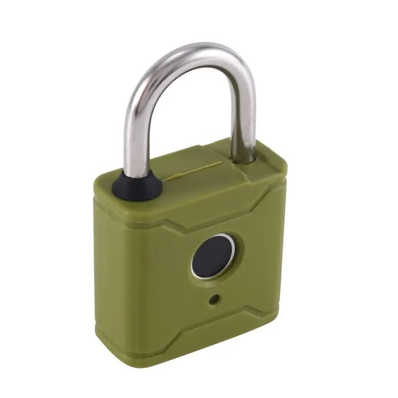 Bluetooth Convenient Portable Smart Padlock Fingerprint Lock Keyless With Ttlock App-New