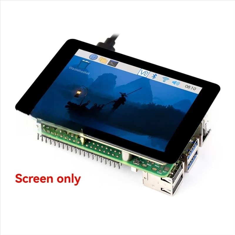 3.5 inch LCD touchscreen display 320X480 IPS 60Fps panel with RP2350-Plus for Raspberry Pi 5/Pico/Arduino/ ESPRIT