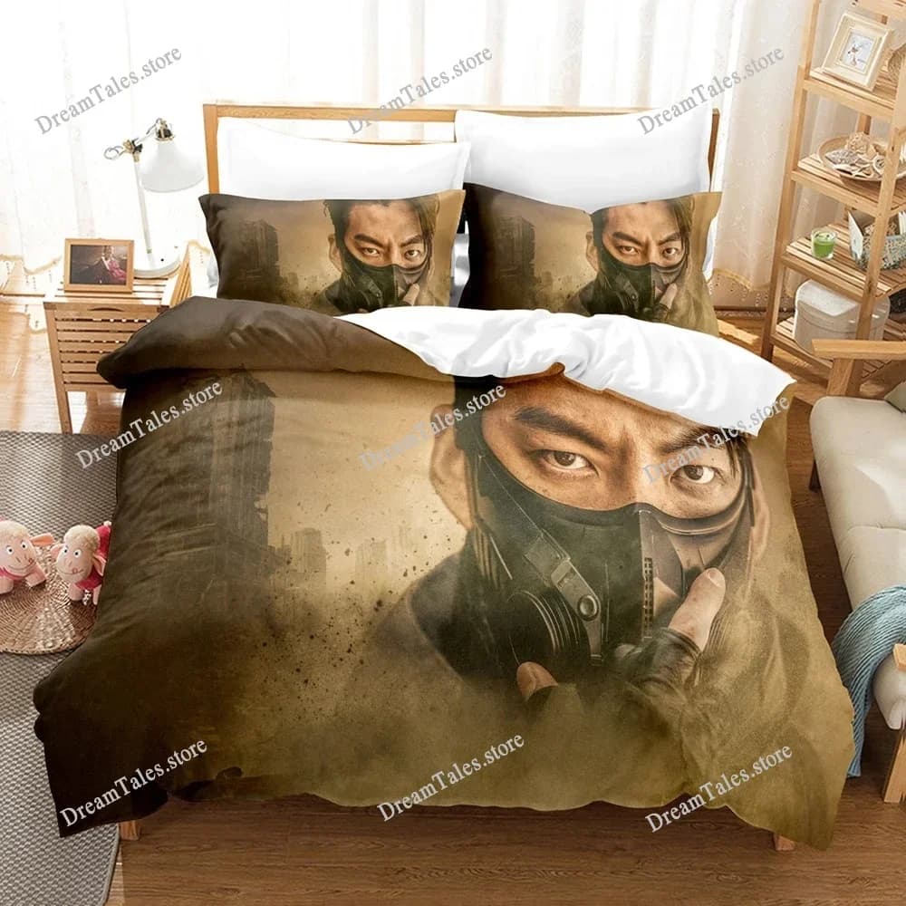 Set di biancheria da letto 3D The Black Knight, set copripiumino con federa, biancheria da letto per letto singolo, matrimoniale, queen, king, tessuti per la casa