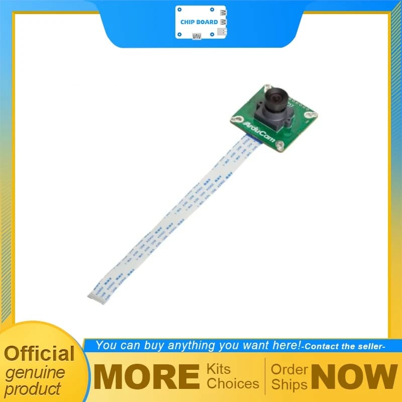 Arducam IMX296 1.58MP Mono Global Shutter Camera, M12 Lens, Raspberry Pi Machine Vision Module