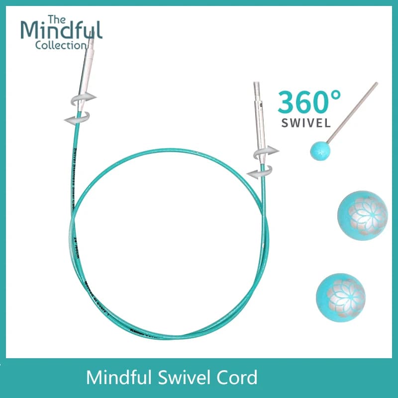 KNITTER'S PRIDE Collezione Mindful Cavo girevole per punte intercambiabili