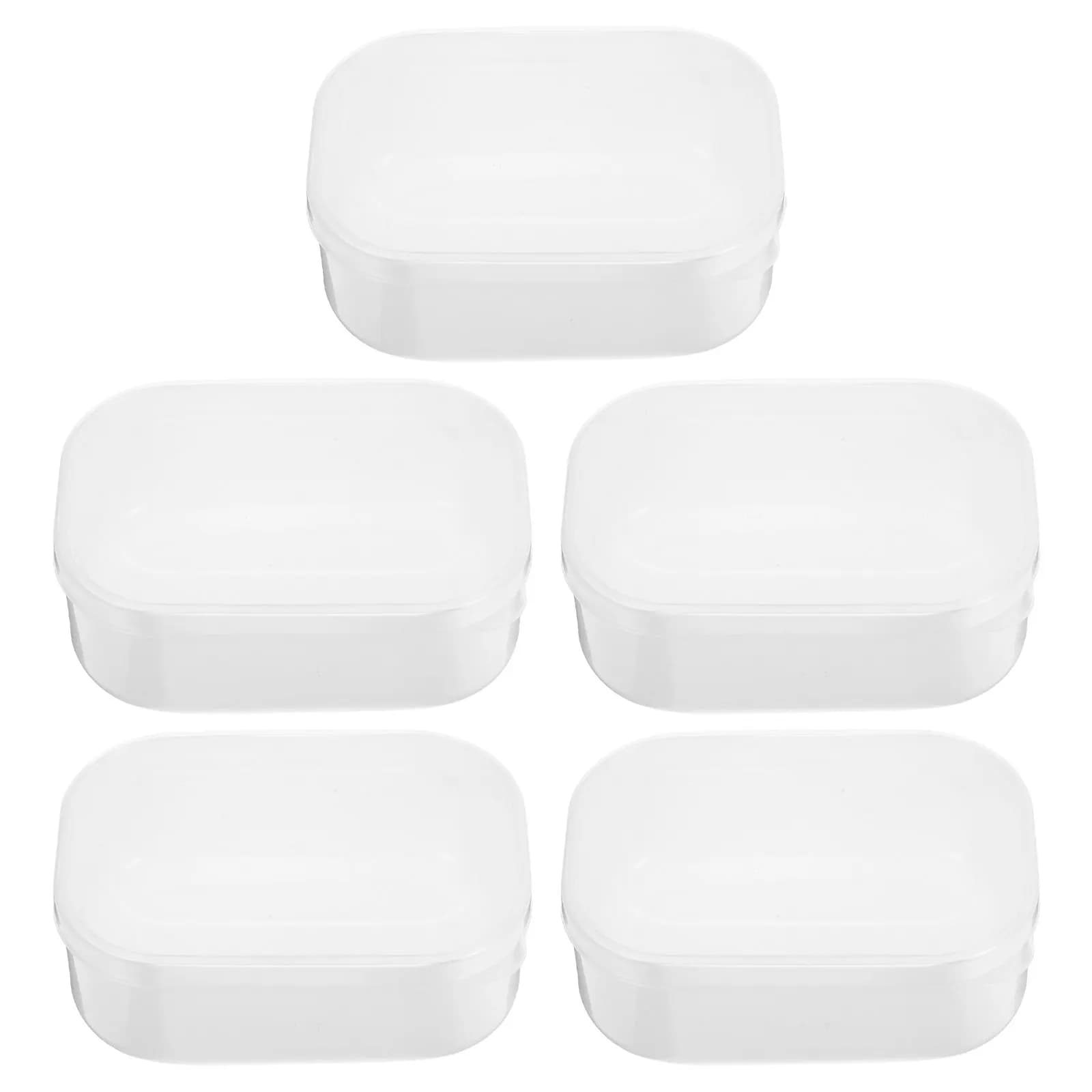 Set di 5 Contenitori per Conservazione Cereali, Adatti al Congelatore, Porzioni Pre-Preparate per Riso, Set Portatile per Pranzo, Cereali Integrali Ricchi di Nutrienti