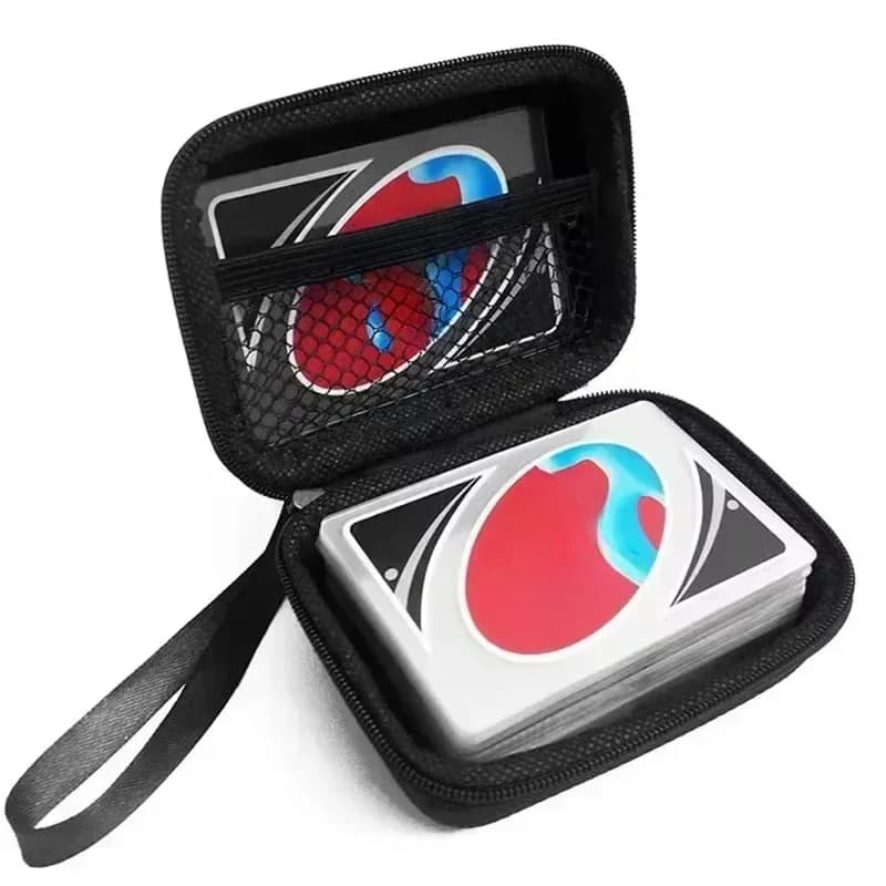 1 Scatola Porta Carte per UNO, Tarocchi, Giochi da Tavolo, Poker e Three Kingdoms, Protezioni per Carte Multicolore, Regali di Compleanno