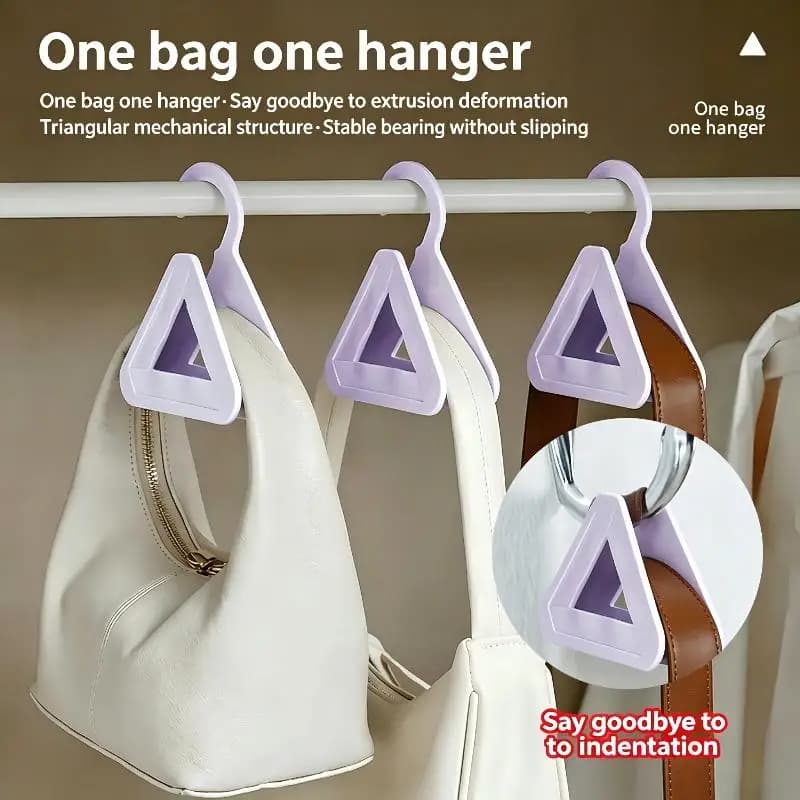 Bag Hanger Hook Handbag Hat Scarf Storage Rack Wardrobe Backpack Hook Handbag Holder Storage Rack Organization