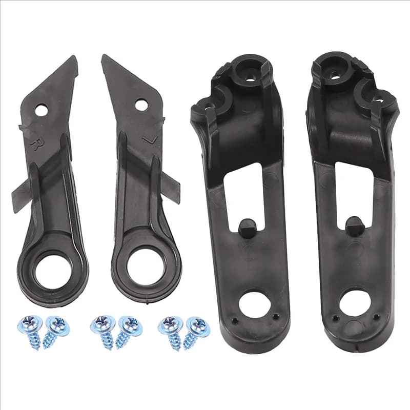 2 Set Car Headlight Repair Kit For Toyota Lexus RX330 2003-2008 Headlight Bracket Protection Ring 8119448030 8119348030