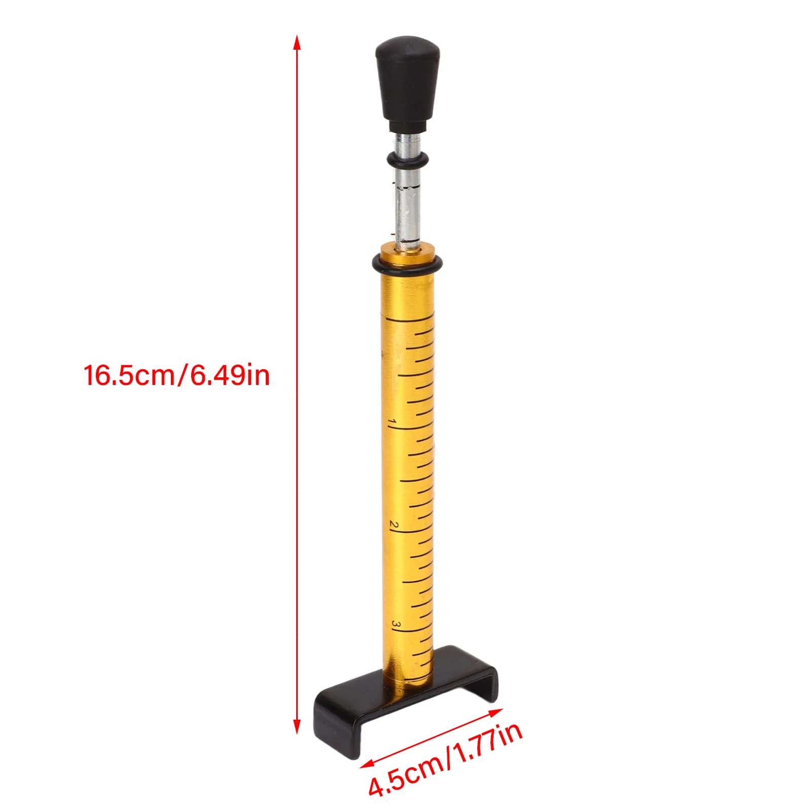 Belt Tension Gauge L Shape Pad Motorcycle Chain Tension Gauge High Accuracy Adjust Tension Alloy 10Lb Weight for Wheel Service