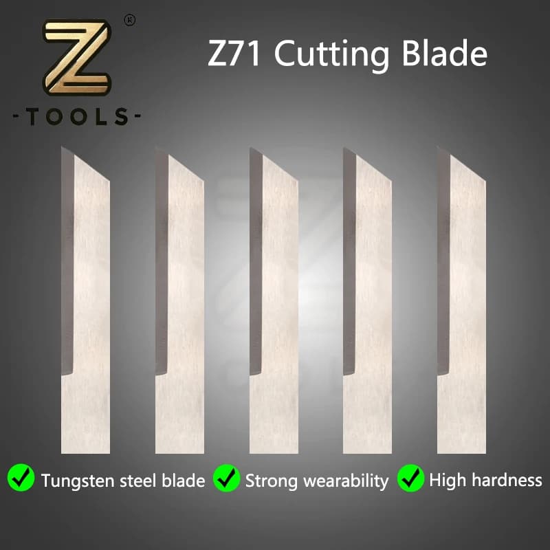 Lama vibrante Z71 ZBlade, utensile digitale CNC oscillante per scanalatura, lame da taglio CNC per pelle, PVC, pannelli KT