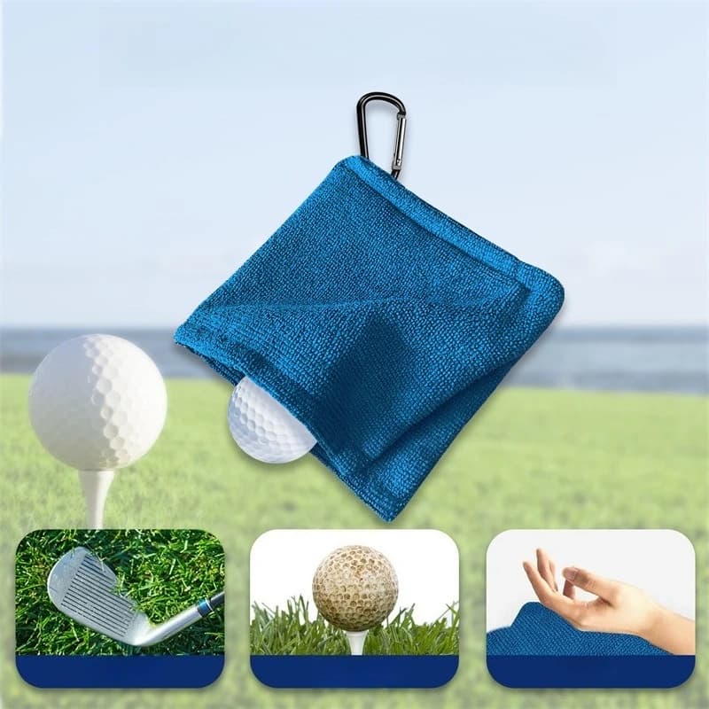 Asciugamano per Pulizia Palline da Golf, Asciugamano per Lucidatura Mazze da Golf