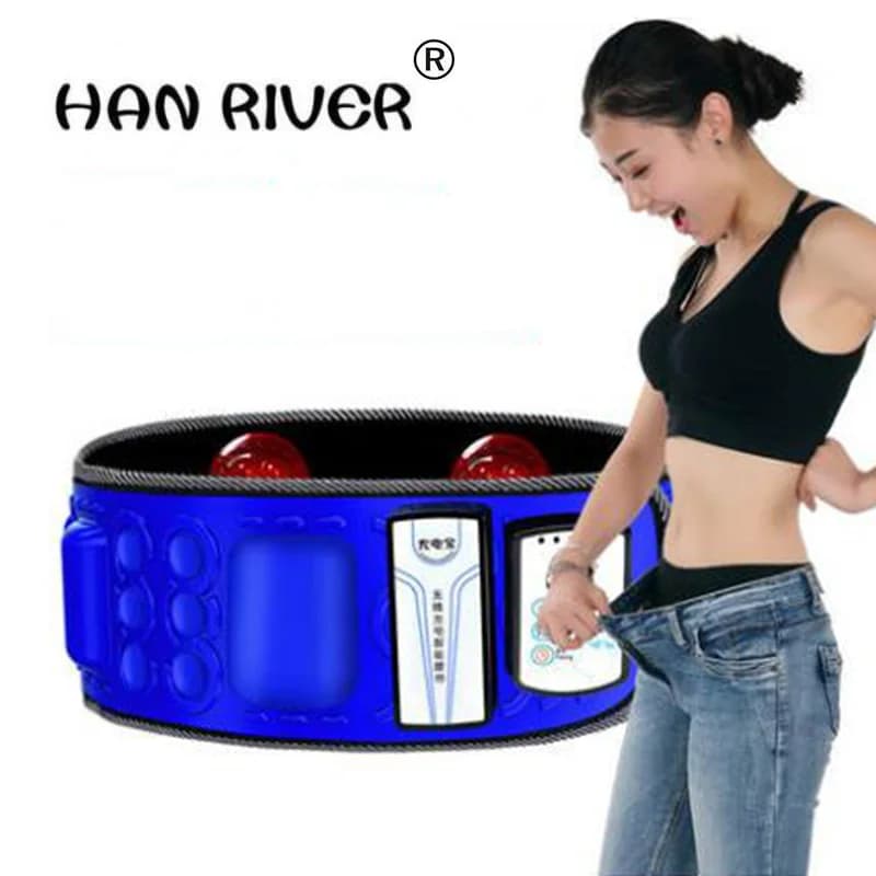 Portable Travel Massage x 5 times Wireless charging power plate shakes machine for slim belly weight loss vibration