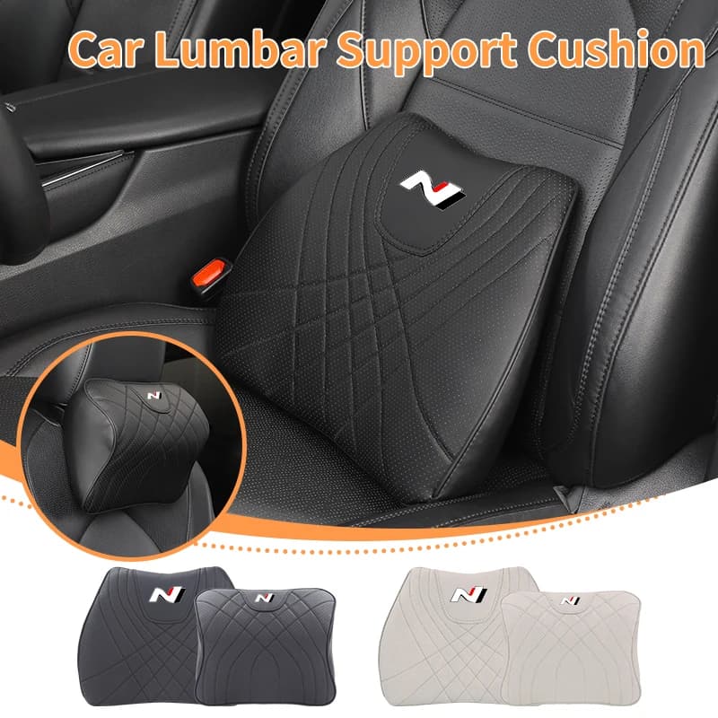 Car Seat Headrest Neck Cushioning Support Head Pillow Lumbar Support For Hyundai I30 I20 IX35 I40 Tucson Getz Veloster Kona