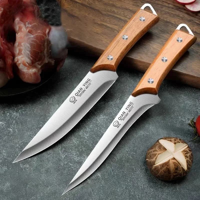Accessori da cucina in acciaio inossidabile di alta qualità per pecore, maiali, mucche, macellai, con coltelli affilati che sono facili da usare