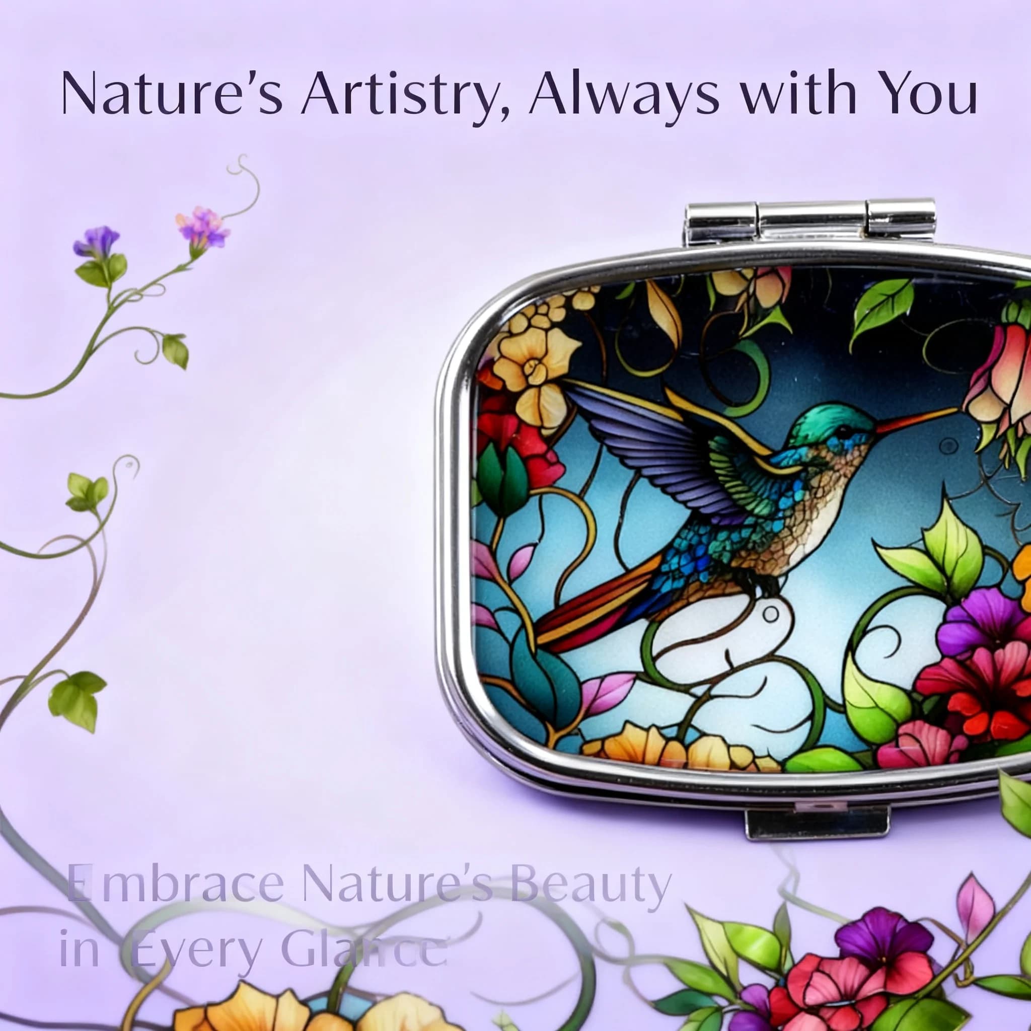 Cute Cartoon Bird Design Portable Mini Pill Organizer Travel Storage Box Small Pocket Pill Case For Medicines Tablets Container
