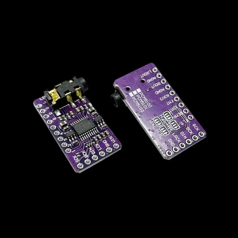Modulo DAC Decoder I2S PCM5102A GY-PCM5102 per Raspberry Pi, Formato PHAT, Scheda Audio Digitale PCM5102