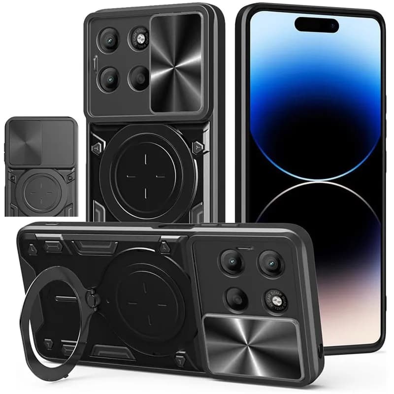 Protective housing for Motorola Moto G56 G86 Housing with ring support Fundas Coque Capa lens protection