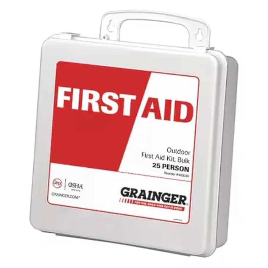 Kit di pronto soccorso con custodia, 157 pezzi, 3x10, WHT