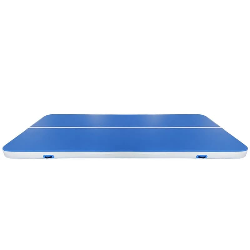 4x1x0.2M Inflatable Gymnastics Carpet Air Thick Tumble Track Custom Logo Taekwondo Yoga Mats Gym Durable Use Waterproof