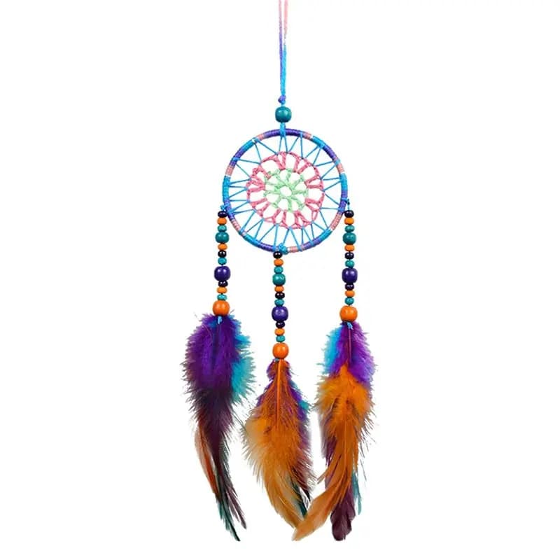 AEE4-Ornament Room Decoration Embellishments For Crafting Pendants Car Mirror Hanging Accessories Car Trim Dreamcatcher Decor