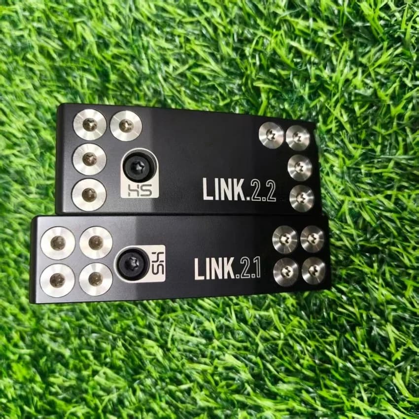 NUOVO putter da golf nero HS LINK.2.1/LINK.2.2, 32 33 34 35 36 pollici con copritesta