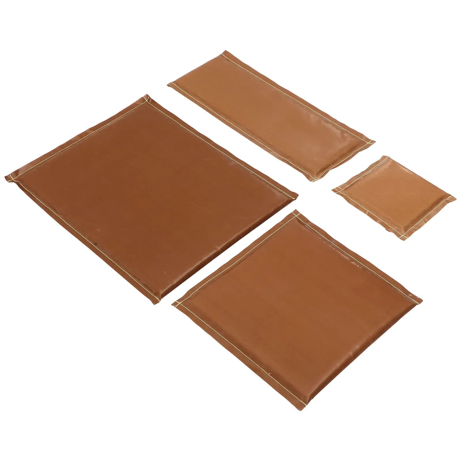 Kit 4 Pezzi Tappetini Termopressa in Schiuma Premium Antiaderenti per Trasferimento Vinile, Pressione Uniforme e Liscia, Forniture Artigianali