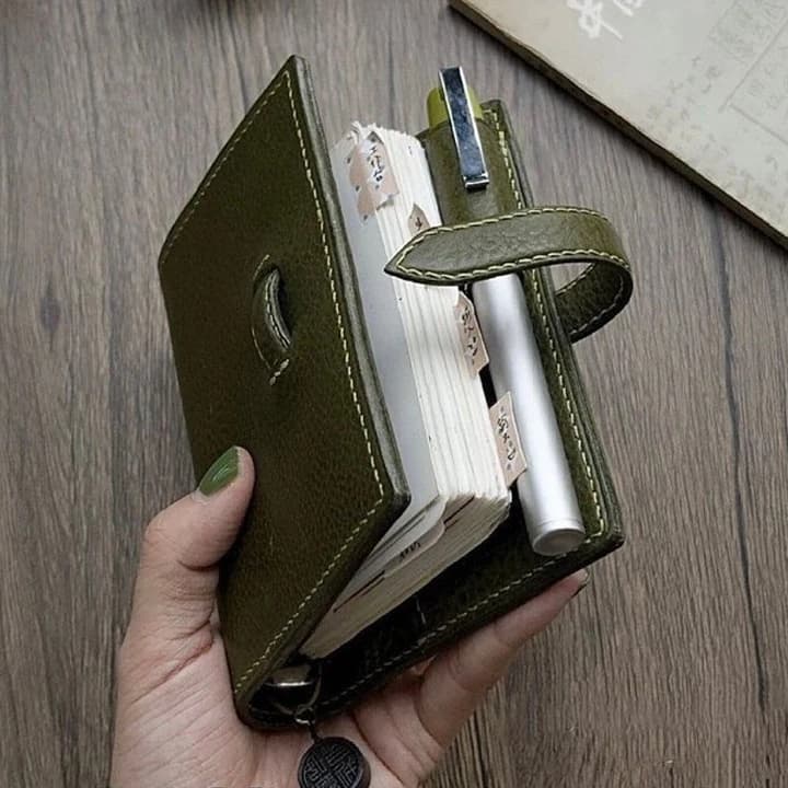 M5 Mini Loose-Leaf Notebook Portable Blank Sketchbook Pocket Planner Memo Book