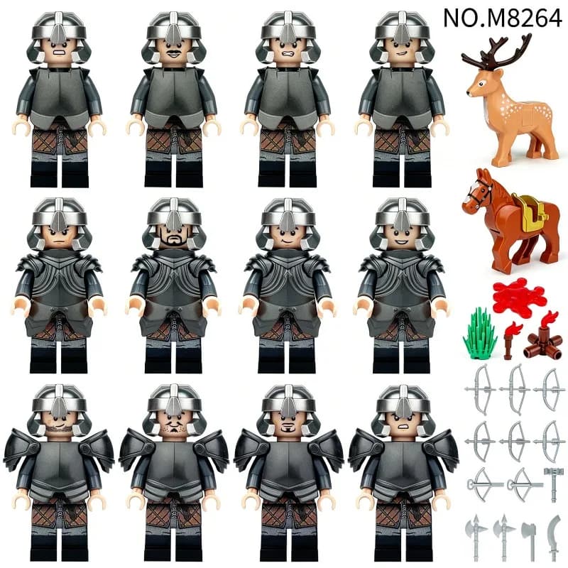 Blocchi da costruzione, bambole umanoidi, giocattoli, action figure digitali, giocattoli assemblabili, giocattoli educativi per bambini, bambole per ragazze