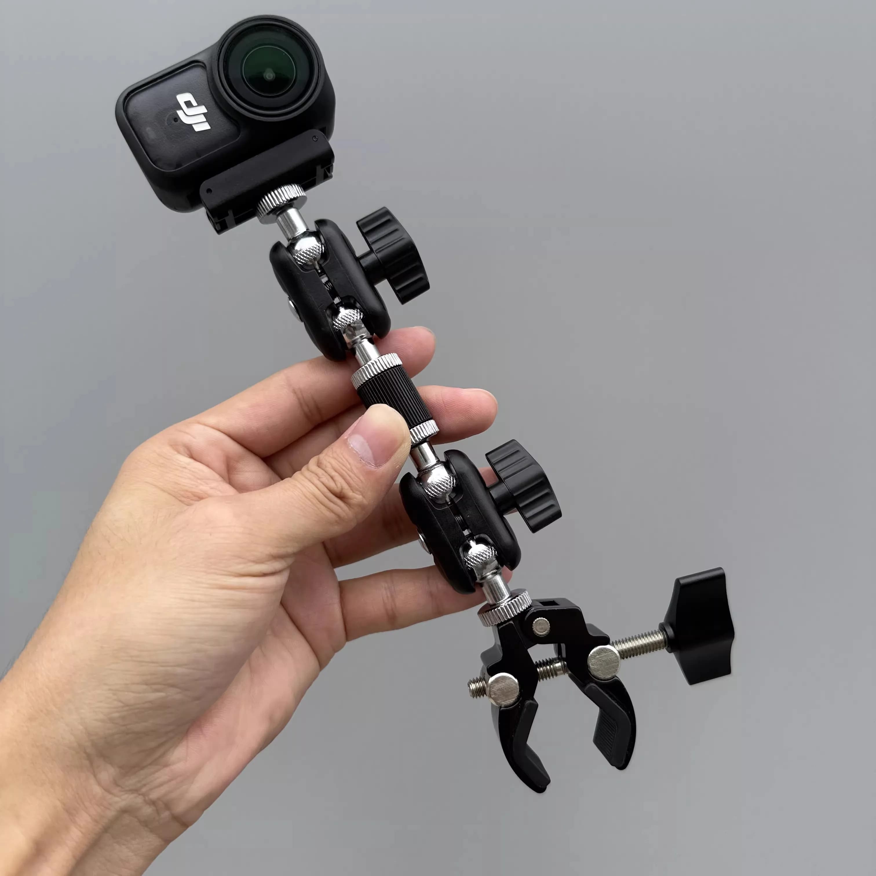 Magnetic Grip Metal Holder for DJI, for Sport Camera Overview, Registration, 360x4 Fixed Support, 1/4 British Vine