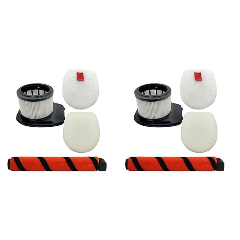 Replacement kit AB11-2X with floor roller brush, HEPA filter and foam filter for vacuum cleaner Shark IC300 IZ251UK IZ201UK IZ102